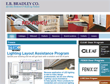 Tablet Screenshot of ebbradley.com